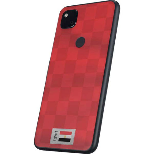 Egypt Soccer Flag Google Pixel 4a Skin